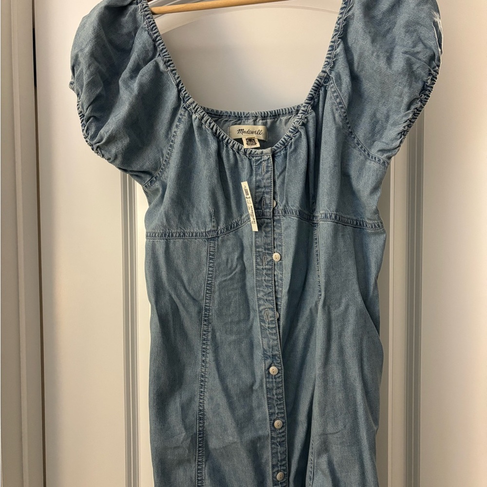 Madewell Blue Denim Dress